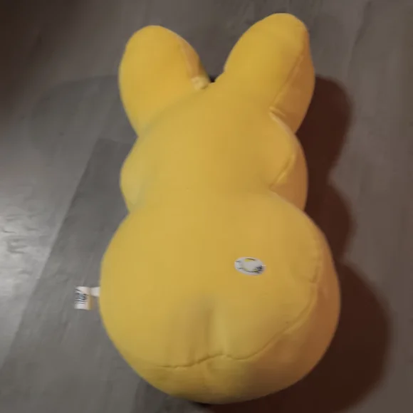 Peeps Yellow Bunny Plush Toy - Picture 2 of 3